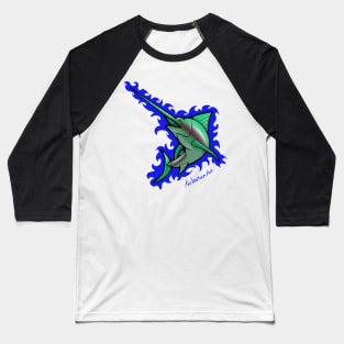 Marlin Rad Design Color Variant B Baseball T-Shirt